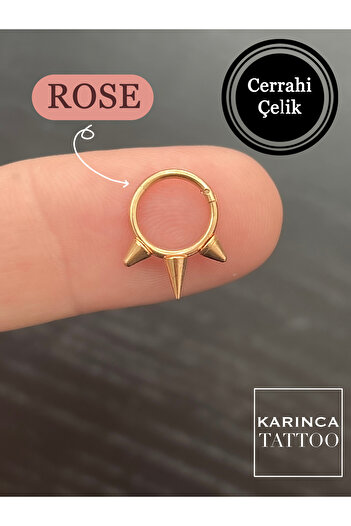 Karınca Piercing Fashion Moda Spike Piercing Halka Helix Kulak Nipple Meme Ucu Tragus Septum Piercing Küpe