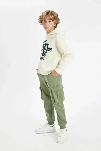 DeFacto C7704 Cargo Pocket School Sweatpants
