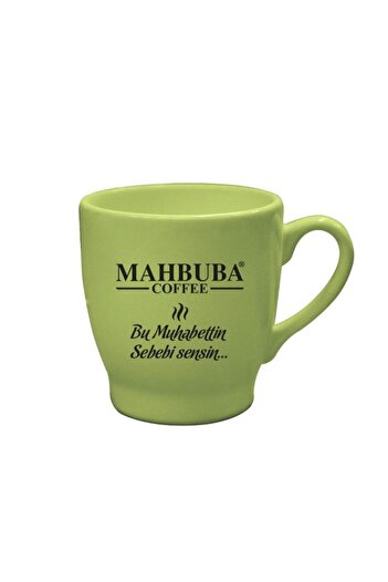 Mahbuba Ceramic Pistachio Green Stylish Coffee and Tea Cup Cup 200 ml