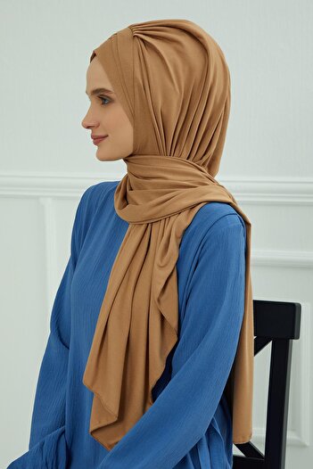 Aisha's Design Multi Cross Stitching Practical Combed Shawl,Ps-41,Light Brown