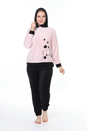 mervemoda KADIN WELSOFT PİJAMA TAKIM