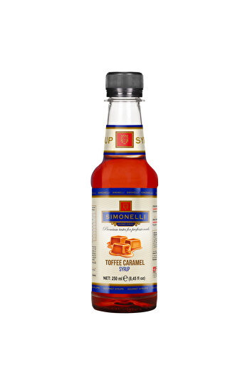 Simonelli 3'lü Kahve Şurup Seti (TOFFEE KARAMEL ÇİKOLATA VANİLYA) Kahve Ve Kokteyl Şurubu 3x250ml