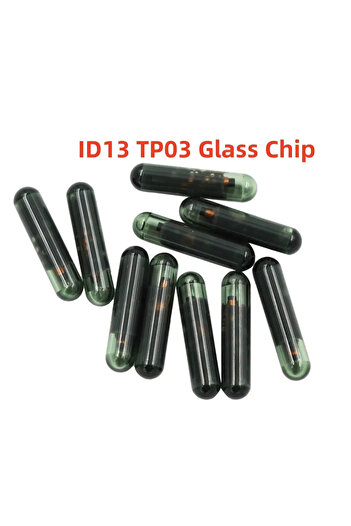 Choice 5 قطع ID13 5 قطع 10 قطع رقاقة مفتاح السيارة فارغة ID13 رقاقة زجاجية TP03 id 13 رقاقة زجاجية لجهاز الإرسال التلقائي A