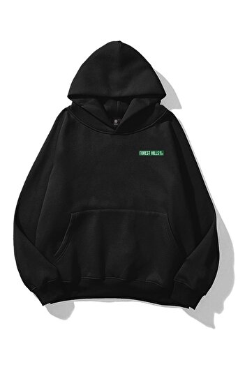 Trendiz J.Cole Forest Hills Ps2 Unisex Black Sweatshirt