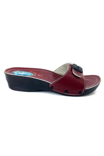 Ceyo Women's Minelli Minelli Heeled Gel Red Slippers