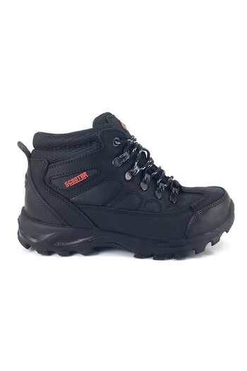 Scooter 5538 22KB Αδιάβροχες μπότες Μαύρο Nubuck