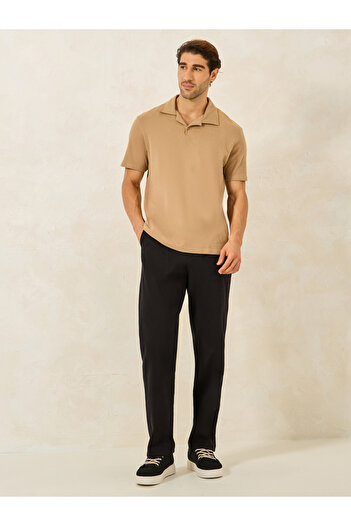 Styli Pocket Panel Relaxed Fit Cotton Chino