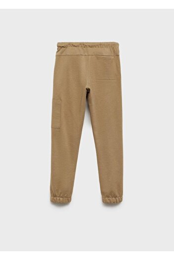 MANGO Kids Cotton Jogger Pants