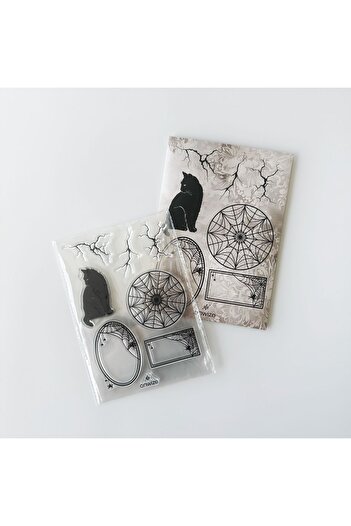Onwize Onwize'Atmosfera' 80X110Mm Silicone Clear Stamp - Scrapbooking