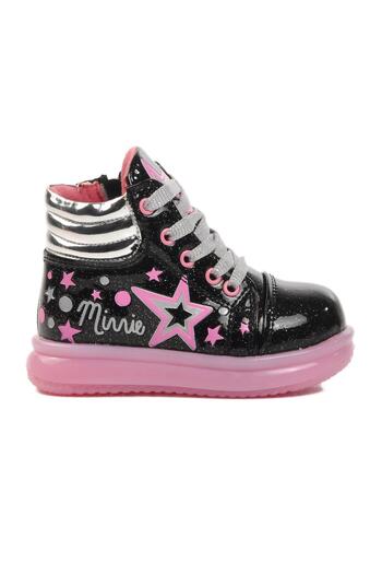 WALKWAY Sirius-B Black-Pink Kids Boots