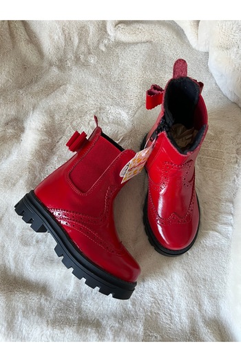 tofimini Red Leather Patent Leather
