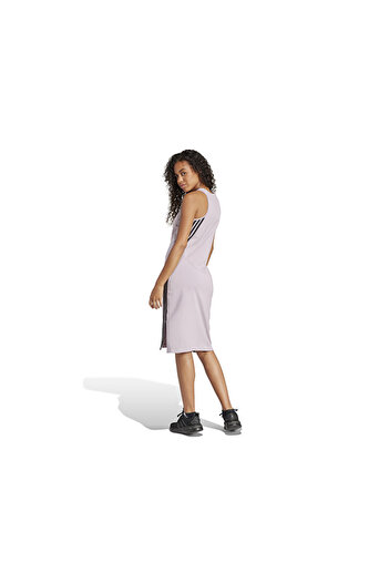 adidas W Fi 3s Dress Kadın Günlük Elbise Is3657 Mor