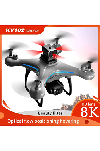 Choice Mıjıa Ky102 Drone Profesyonel Çift Kamera Hava Fotoğrafçılığı 360 Engellerden Kaçınma Optik Fl...