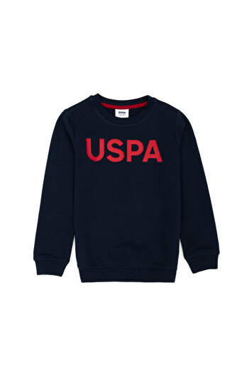 U.S. Polo Assn. Chlapecká mikina v námořnické modři Basic 50276002-VR033