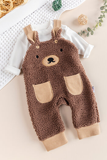 Babymod Velsoft Winter Baby Boy Jumpsuit Salopet Set