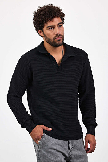 Weyeze Μακρυμάνικο Ζακάρ T-shirt AF-K32022LNS