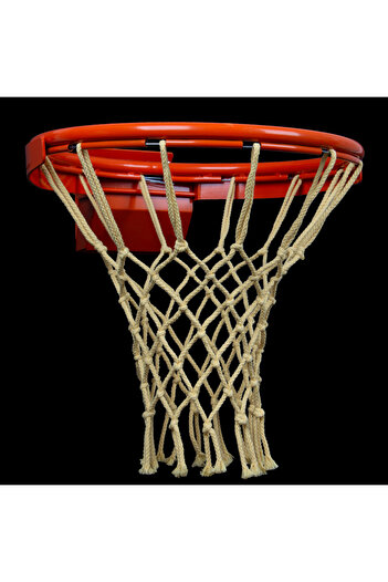 Nodes Basketball Hoop Net - Professional - 6mm - Yellow - 1 Pc