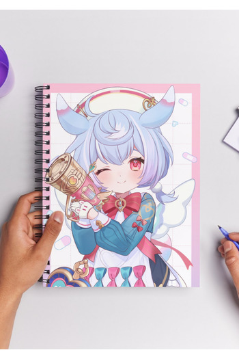 Home Genshin Sigewinne Spiral Notebook A5 (50 Sheets)