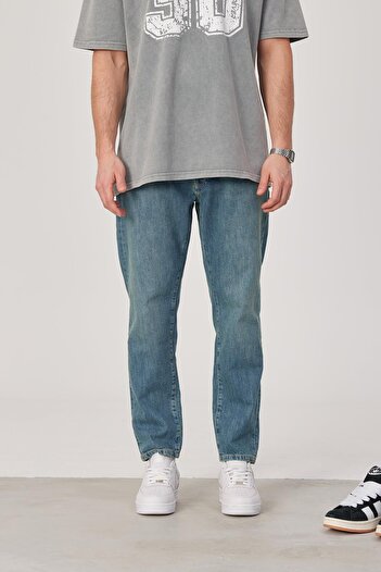 NOMARC 16011 Boyfriend Cut Blue Jeans