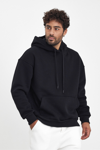 Weyeze Three Thread Raster Hooded Sweat Af-K89009Lns