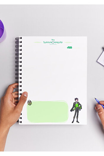 Home Twisted Wonderland Spiral Notebook A5 (50 Sheets)