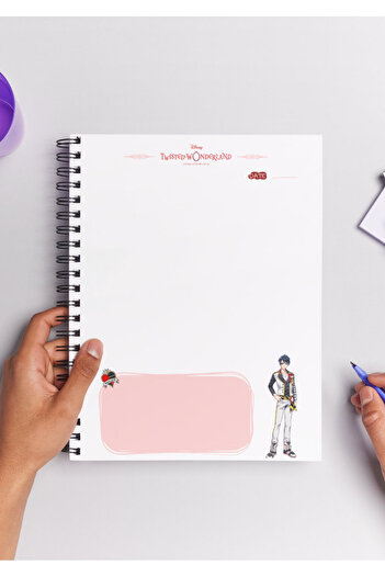 Home Twisted Wonderland Spiral Notebook A5 (50 Sheets)