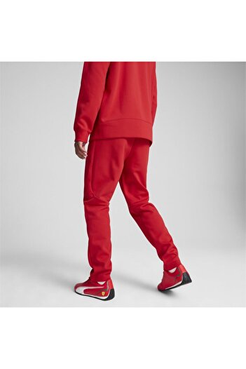 Puma Ferrari Style Mt7 Erkek Kırmızı Eşofman Altı 62709202