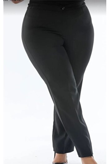 ECE GİYİM Large Size Trousers with Elastic by Side