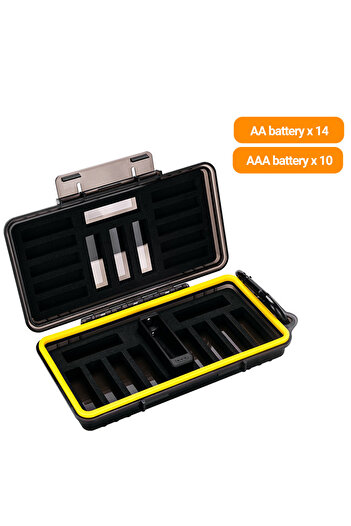 Choice AA AAA case Portable AA AAA 18650 Battery Storage Organizer Holder Durable Hard Case for AA AAA 1865