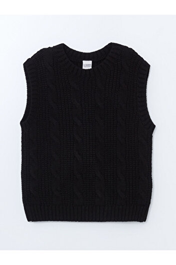 LC Waikiki Crew Neck Girl's Knitwear Sweater