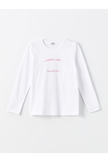 LC Waikiki Crew Neck Girl's T-Shirt
