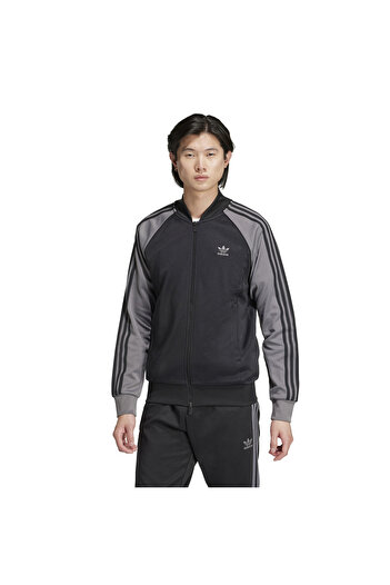 adidas Ανδρικό μαύρο μπουφάν Adicolor Classics Sst Iy9858