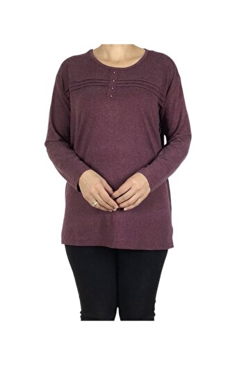 ECE GİYİM Women's Wool Viskose Seasonal Simple Bluz