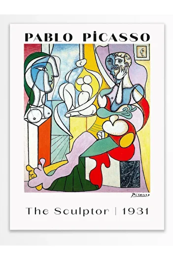Postifull Pablo Picasso Wall Poster - Aesthetic Wall Decor - Art Series Posters - Thick Paper