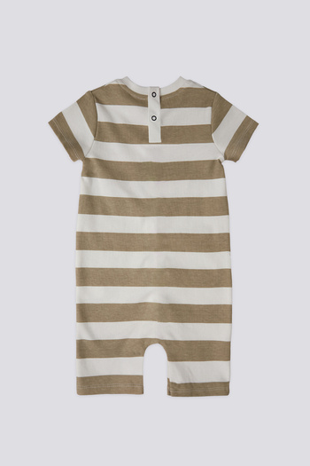 U.S. Polo Assn. Baby Boy Striped Golf Jumpsuit 50301964-Vr071