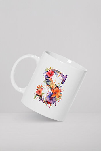 feinas Letters Porcelain Mug Cup