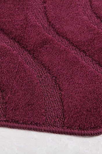 Confetti Symphony 60x100 50x60 cm BQ Eggplant Bath Rug