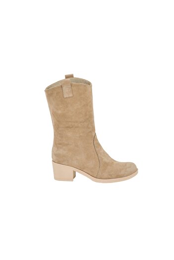 Moosefield Genuine Leather Women's Boots - Mink