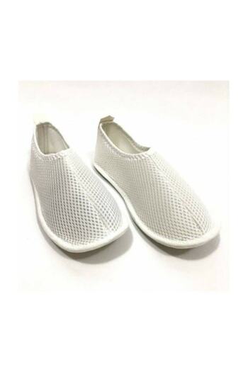 İslam Yayın Hediyelik Booties - Mesh Tawaf Booties - Pilgrim Booties - Umrah Booties - White Color - Size 38