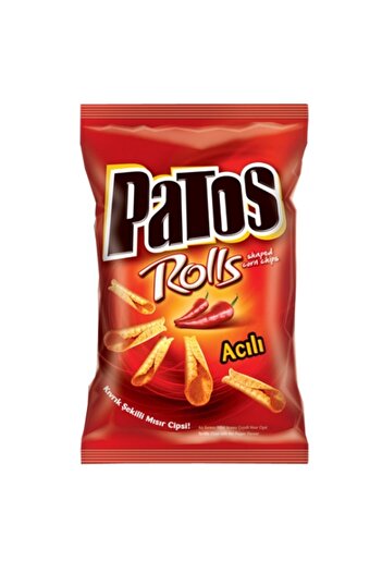 Patos Rolls Bitter Party Size 167 Gr. (Chips)