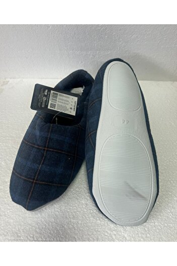 Penti Pluffy Half Boots Lacivert Ekoseli