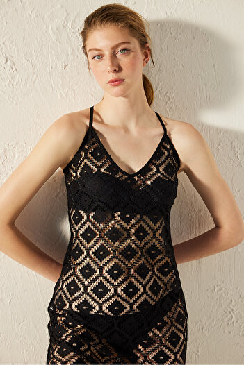 Penti Romi Black Beach Dress