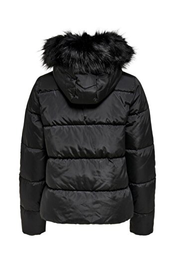 ONLY Palton Onlmonica negru scurt pentru femei 15205638