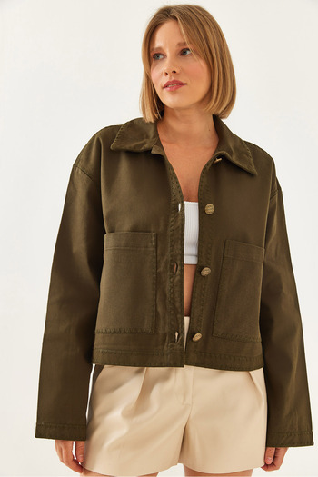 Bianco Lucci Embroidered Women's Jacket - Mbms025 60501025