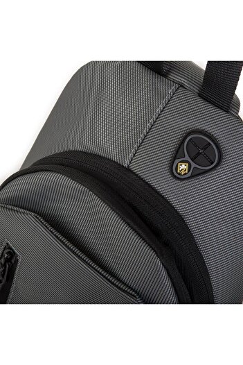 Nas Bag -Nas Polo (Waterproof) Outdoor Men's Waist and Cross Body Bag Gray Antacid