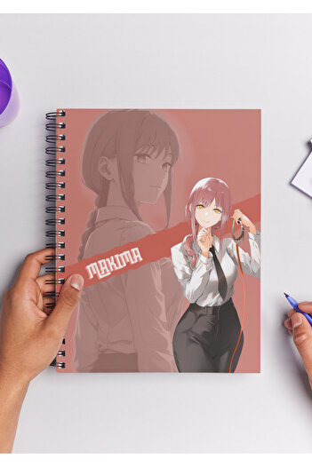 Home Chainsawman Anime Spiral Notebook A5 (50 Sheets)