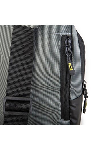 Nas Bag -Nas Polo (Waterproof) Outdoor Men's Waist and Cross Body Bag Gray Antacid