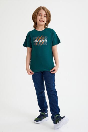 CC STORE Panther Printed Children's T-Shirt 5 - 15 Years Old