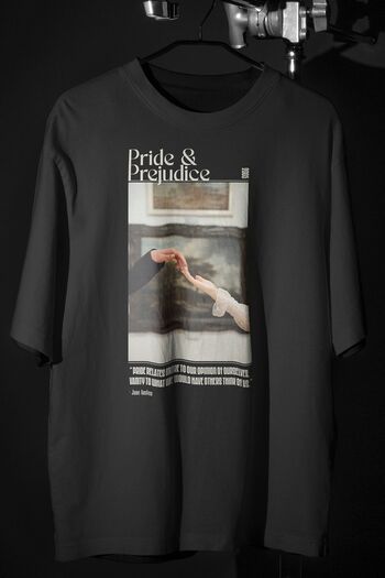 CC STORE Pride and Prejudice |   Oversize Special Print Unisex T-Shirt |   Film Printing