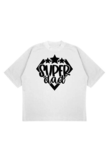 CC STORE Father's Day- Printed Oversize Black T-Shirt